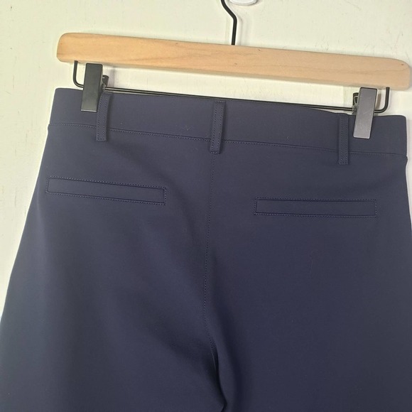 Betabrand Bootcut Pants Trousers SP Small Petite Navy Blue Career Comfort - Picture 5 of 8